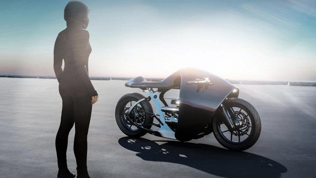 Supermarine, una moto futurista hecha con material de misiles