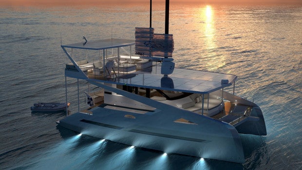 El primer catamarán de lujo ecológico ya es una realidad