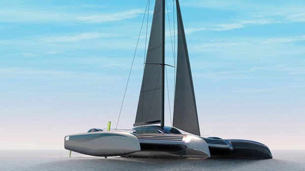 Domus, el trimarán cero emisiones que parece una villa de lujo