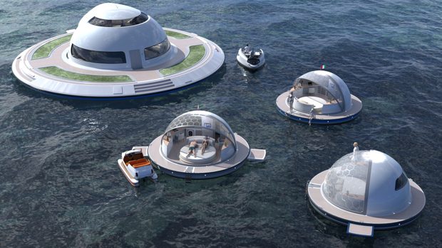 Así son las cápsulas sostenibles para vivir el lujo en alta mar que propone Lazzarini