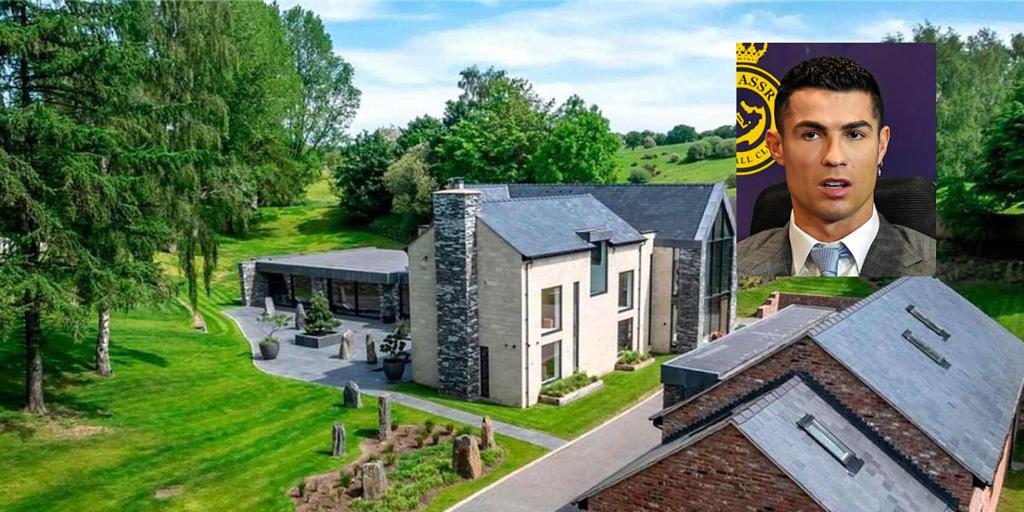 Así es la mansión que cristiano ronaldo vende en manchester por más de seis millones de euros
