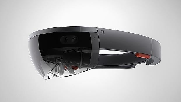 Detalle de Microsoft HoloLens