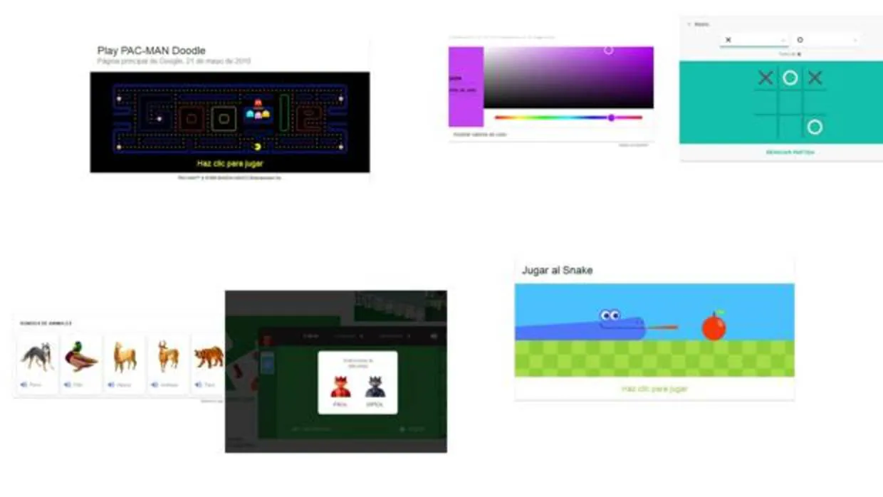 21 juegos de Google a los que puedes jugar desde el buscador o