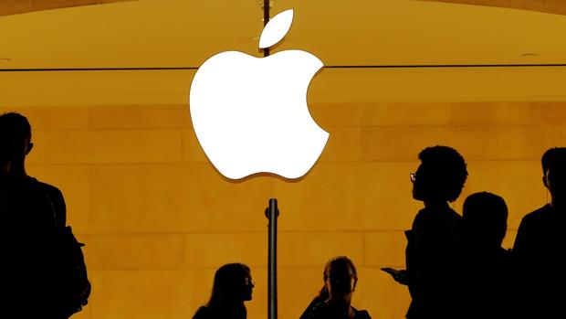 Imagen de archivo de una App Store en Nueva York