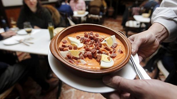 Salmorejo, en Casa Salinas