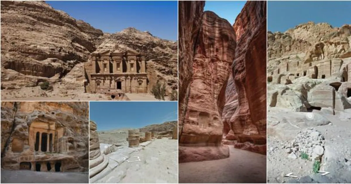 Devorar sombrero Anual Una visita virtual por Petra, la ciudad de los nabateos, de la mano de la  reina Rania de Jordania